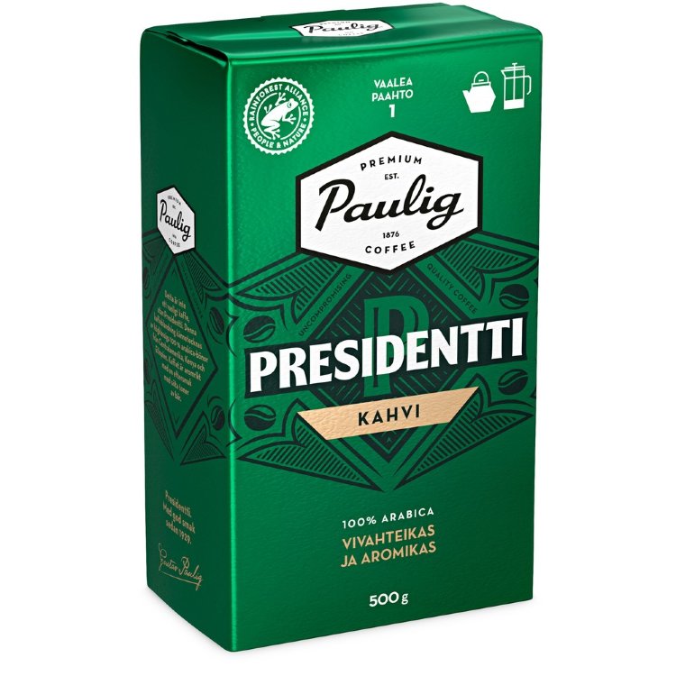 Paulig Presidentti Coffee Ground For Pan 500g