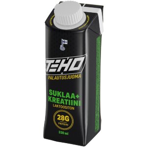 TEHO Chocolate + Creatine Recovery Drink 0.33 l