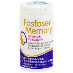 Fosfoser Memory Phosphatidylserine Capsule From Soy 90 Capsules