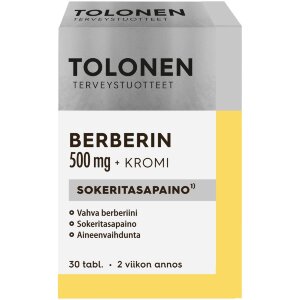 Tolonen Berberin+Chromium 30tabs