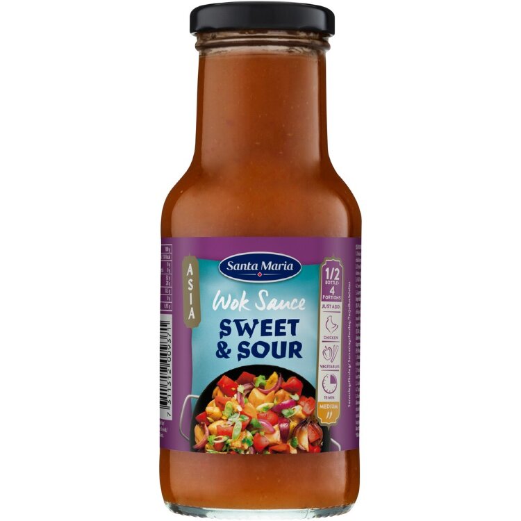 Santa Maria 250ml Wok Sauce Sweet & Sour