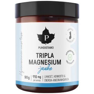 Puhdistamo Tripla Magnesium Powder 90 g