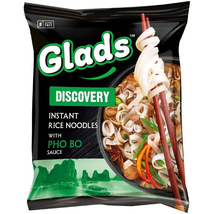 Glads Discovery Rice Noodle Pho Bo With Sauce 65 g