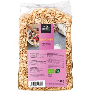 Urtekram Organic Spelt Pops 200g