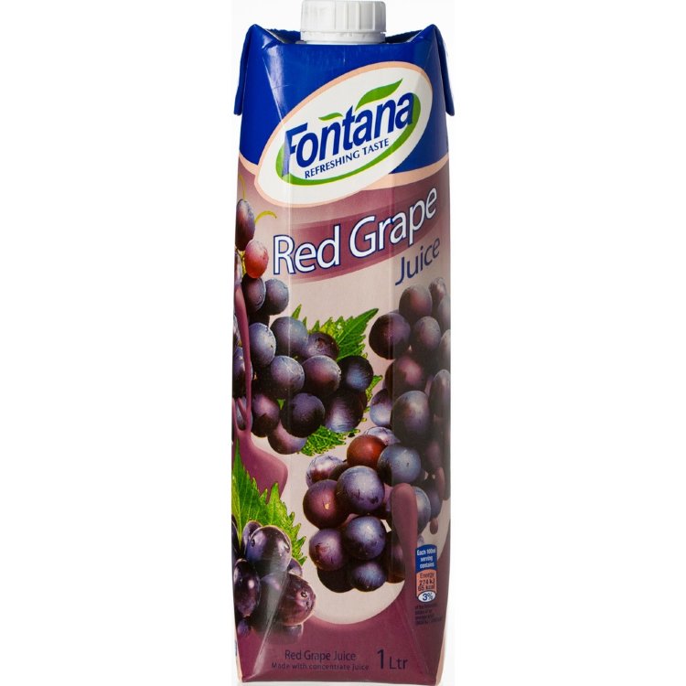 Fontana Grape Juice 1l