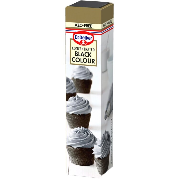 Dr. Oetker Black Gel Color 15g