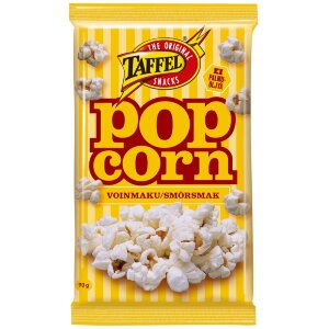 Taffel Popcorn Butter Flavor Microwave Popcorn 90g