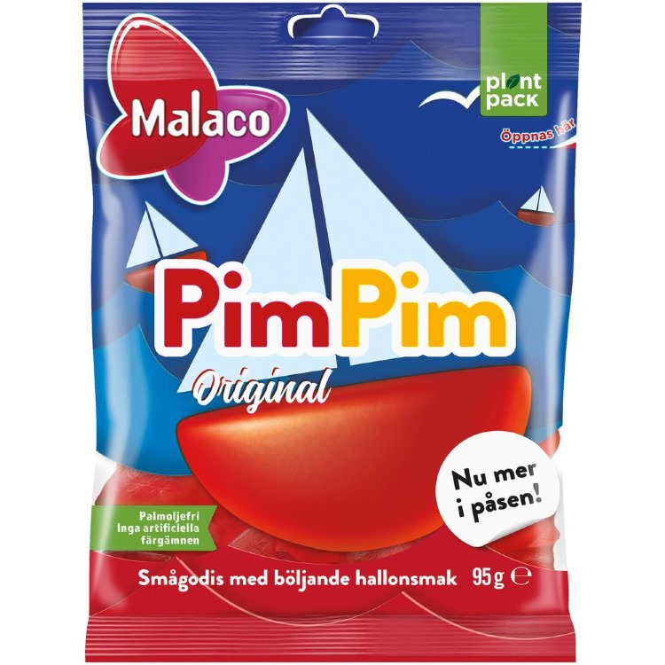Malaco PimPim Original Candy 95g