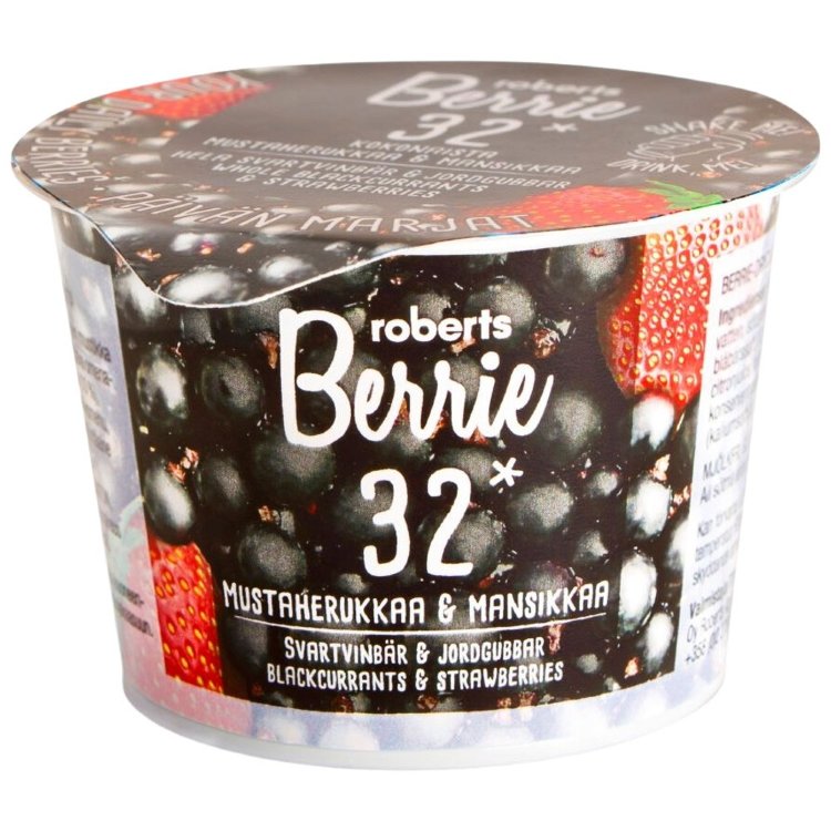 Roberts Berrie Blackcurrant-Strawberry 100 ml