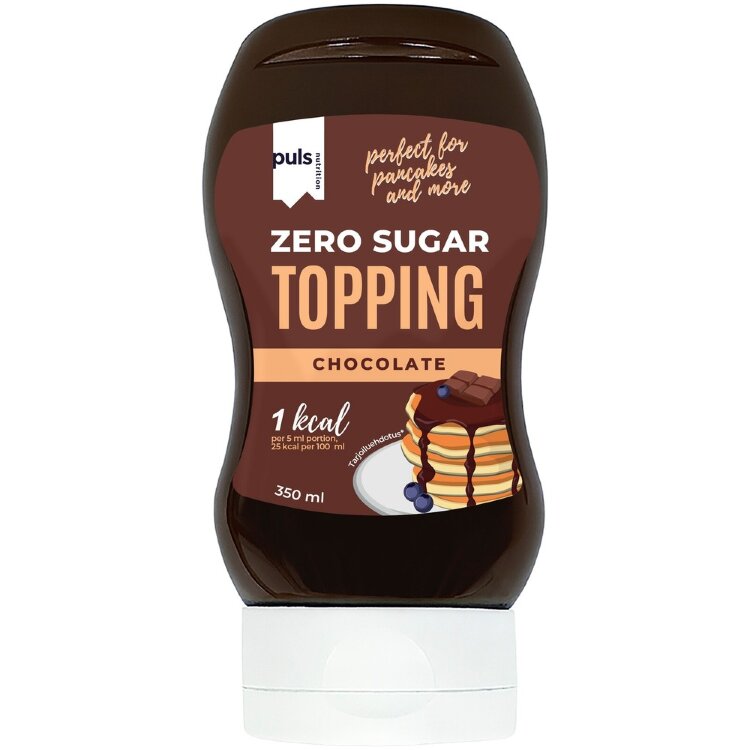 PULS Nutrition Zero Sugar Chocolate Sauce 350ml