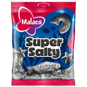 Malaco Super Salty Candy Mix 180g