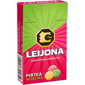 Leijona Pirteä Hedelmää Pastille 32g