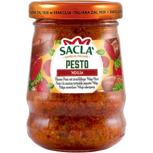 Saclà 90g 'Nduja Salami Pesto