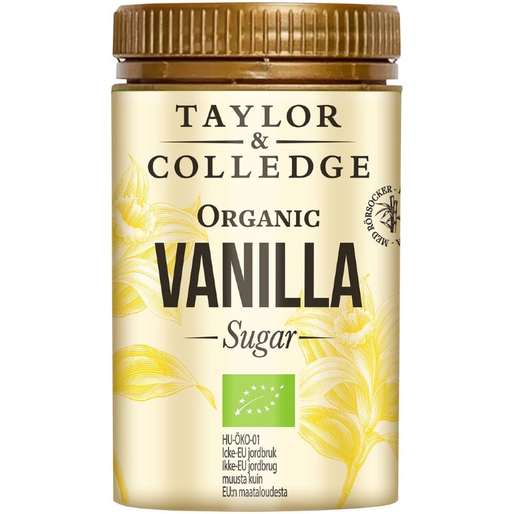 Taylor & Colledge Organic Vanilla Cane Sugar 100g