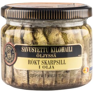 Old Riga Smoked Sprat in Oil 250g/175g