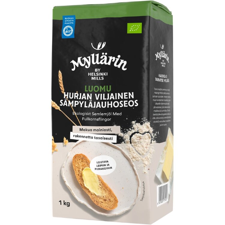 Myllärin Organic Wildly Grainy Bread Roll Flour 1 kg