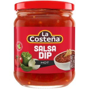 La Costeña Salsa Dip Hot Spicy Salsa Dip 453g