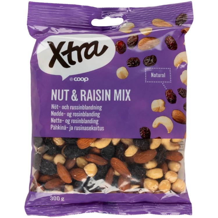Xtra Nut And Raisin Mix 300 g