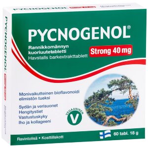 Pycnogenol Strong 40 mg maritime pine bark extract tablet 60 tabs