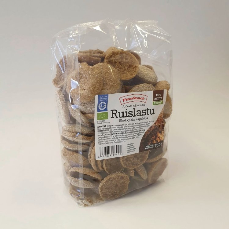 FinnSnack Rye Crisp Organic 250g