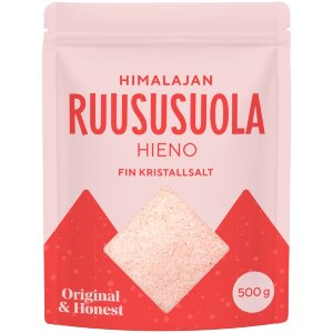 Original & Honest Himalayan Pink Salt Fine 500g