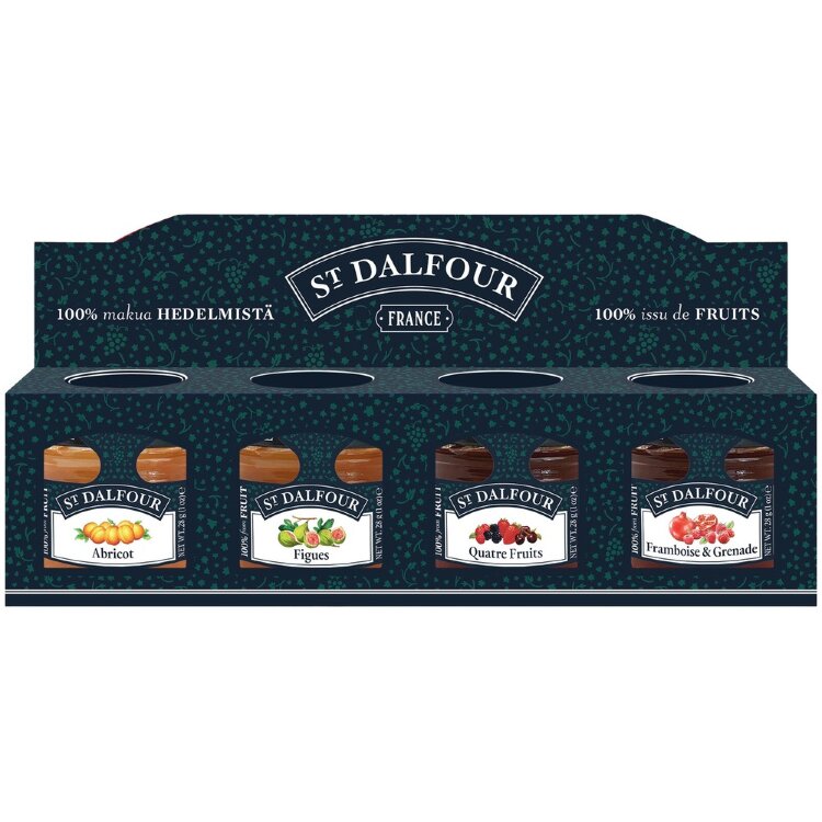 St. Dalfour Jam Assortment 4x28g