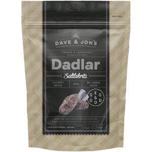 Dave&Jons Seedless Salmiakki Dates 125 g