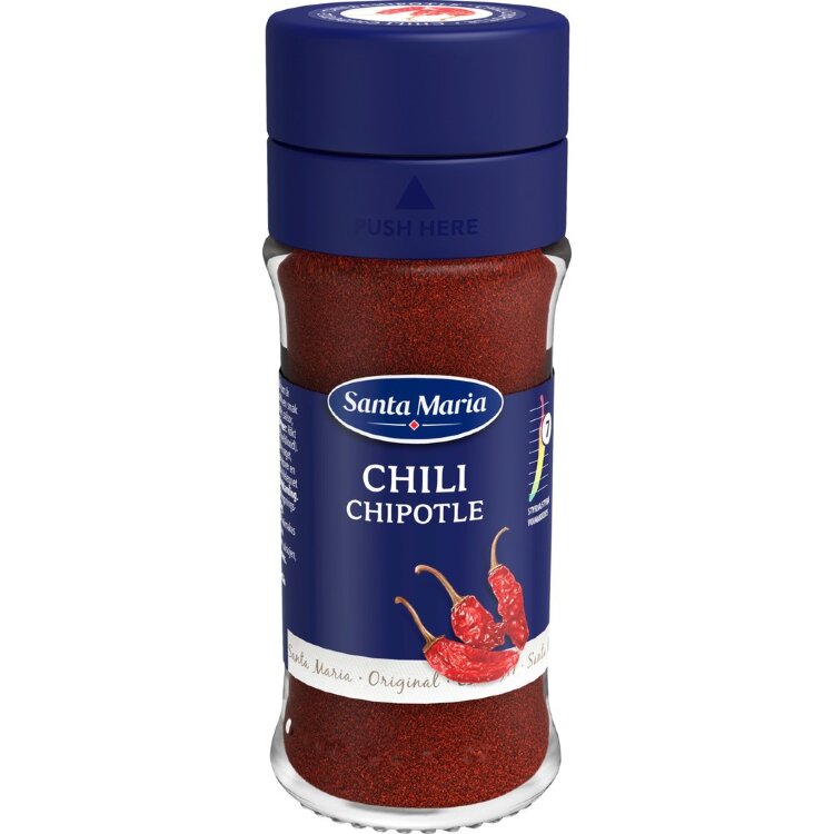 Santa Maria Chipotle Chili Pepper Chipotle Chili Seasoning, jar 33g