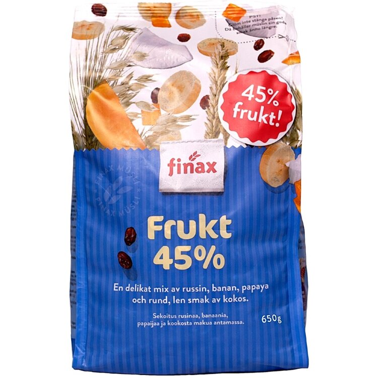 Finax Fruit 45% Muesli 650 g