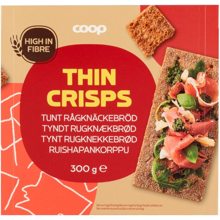 COOP Sourdough Crispbread 300g