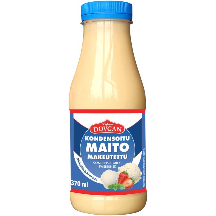 Dovgan Condensed Milk, Sweetened 480 g / 370 ml