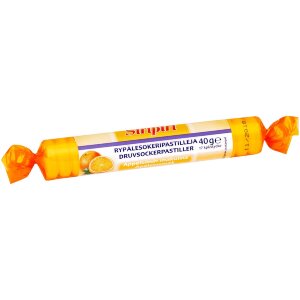 Siripiri Grape Sugar Pastille Orange 17pcs