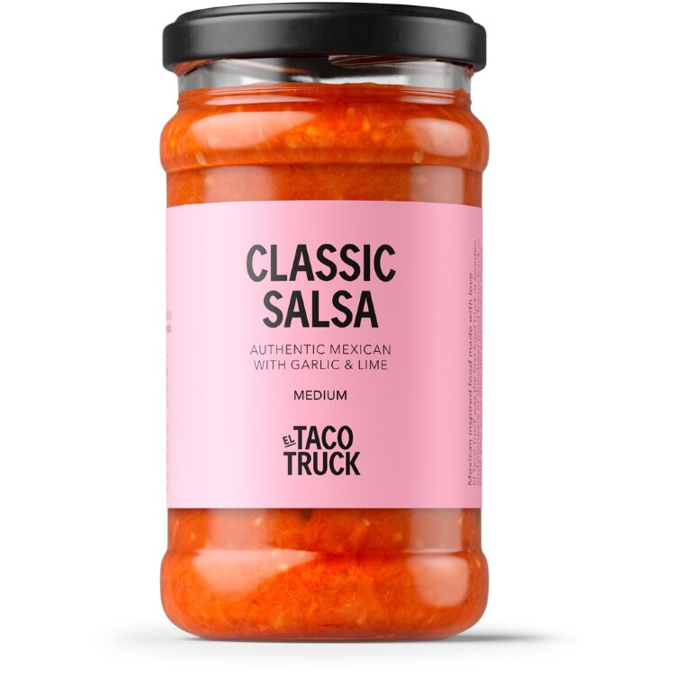 El Taco Truck Classic Salsa - Classic Tomato Salsa Without Added Sugar.