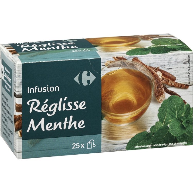 Carrefour Licorice-Mint Infusion 25 Bags