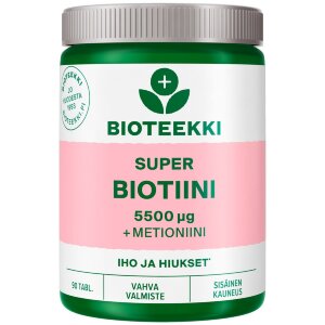 Bioteekki Super Biotin 90 tablets