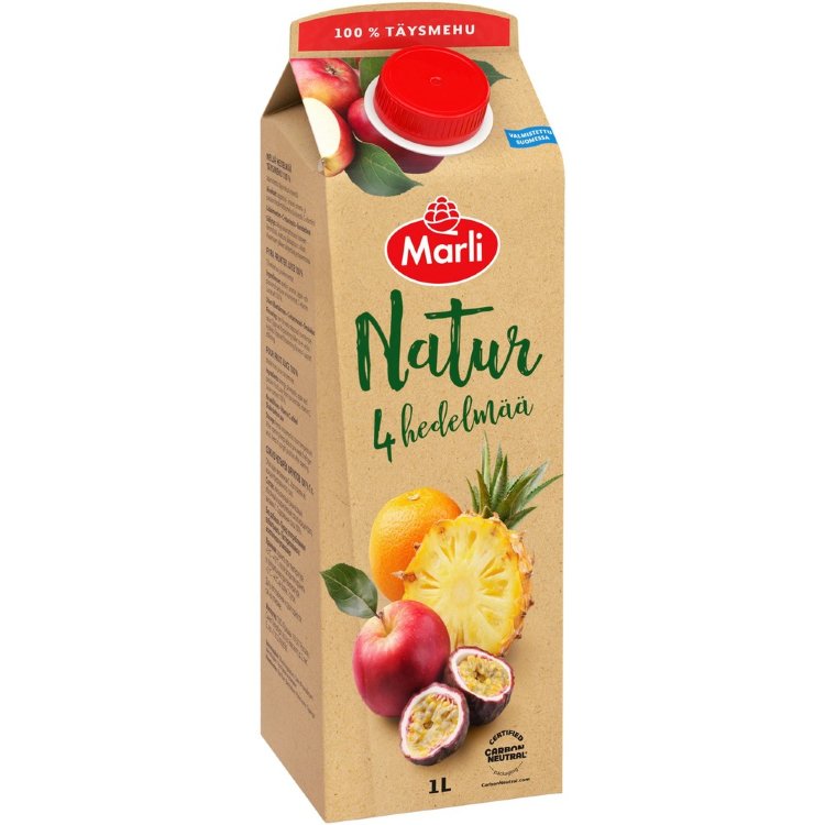 Marli Natur Four Fruits Pure Juice 1 L