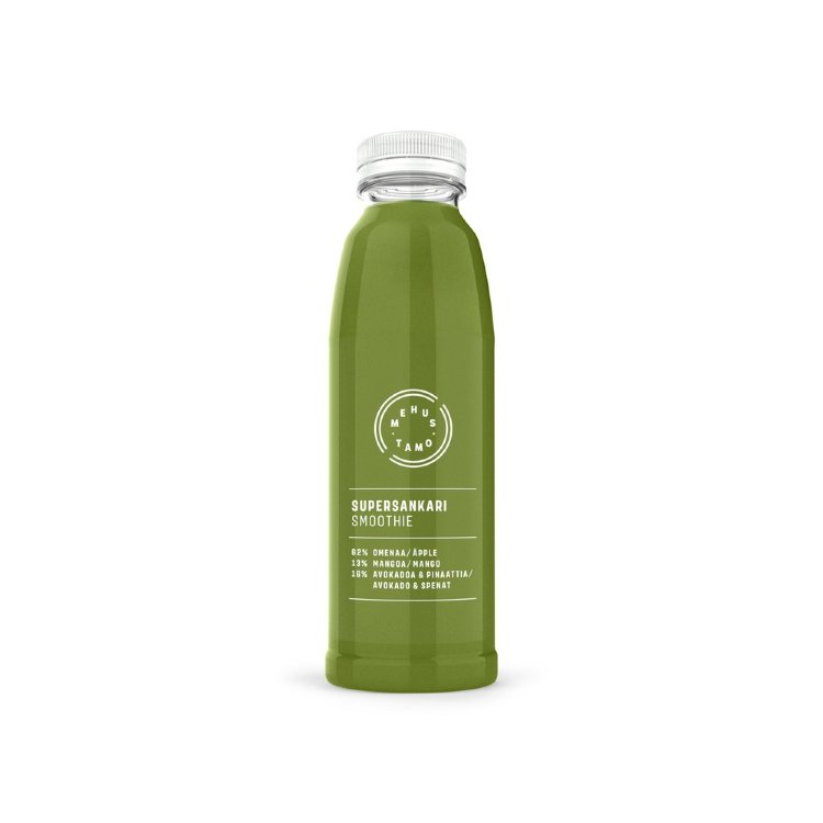 Mehustamo Superhero Apple-Mango-Avocado-Spinach Smoothie 500ml