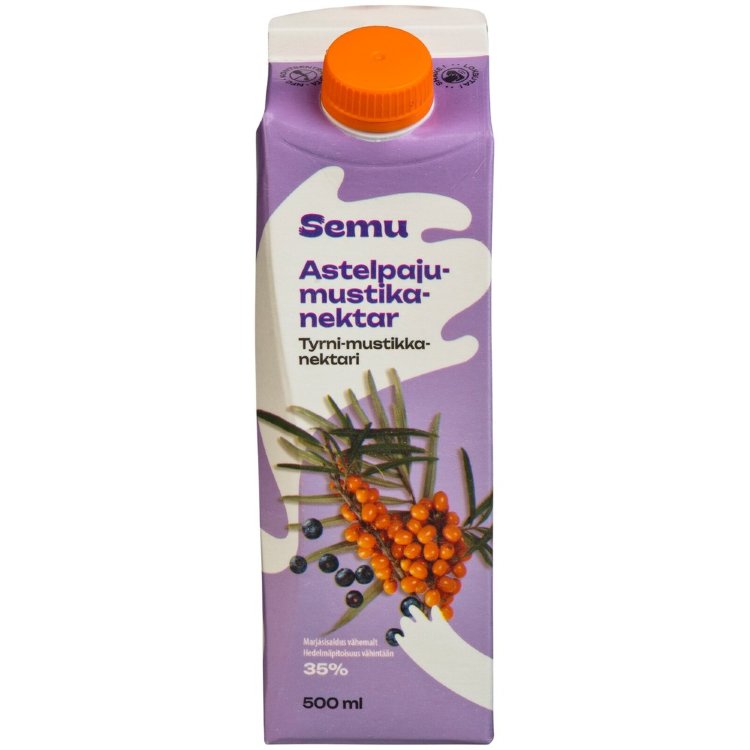 SEMU Sea Buckthorn Blueberry Nectar 500ml