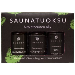 Emendo 3x10ml Sauna Scent Black