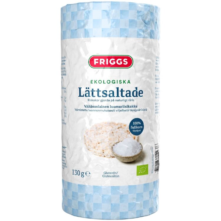 Friggs Low-Salt Gluten-Free Organic Rice Cake 130g