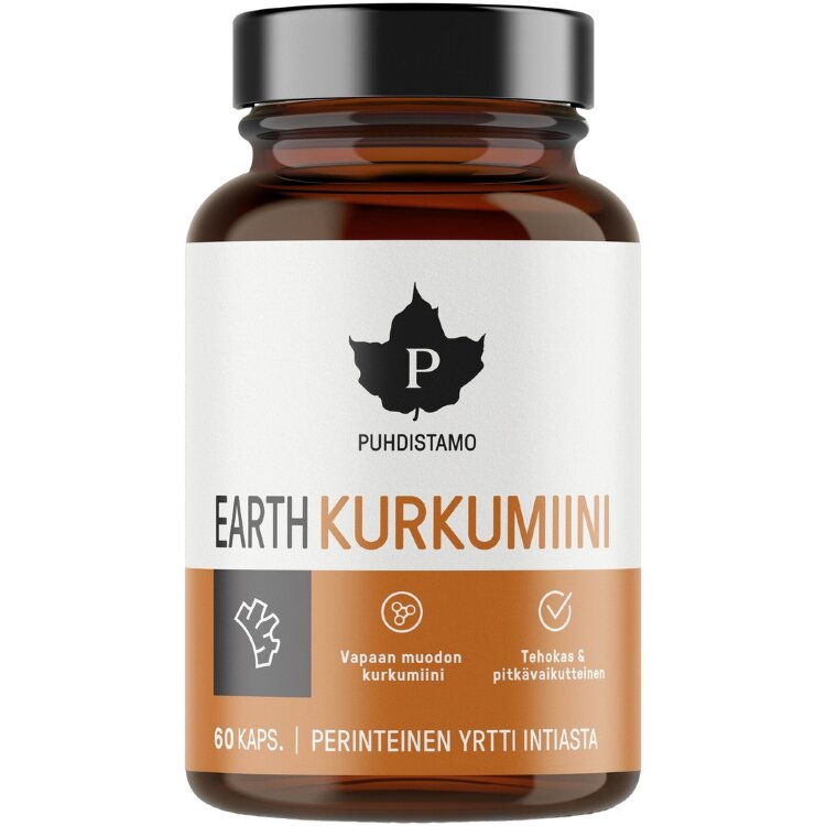 Puhdistamo Earth Turmeric 60 Capsules