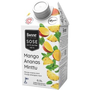 Bonne Mango-Pineapple-Mint Puree 0.5L
