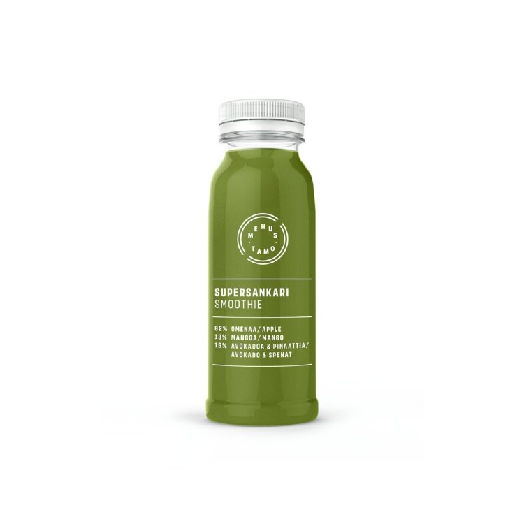 Mehustamo Supersankari Apple-Avocado-Spinach Smoothie Drink 250ml
