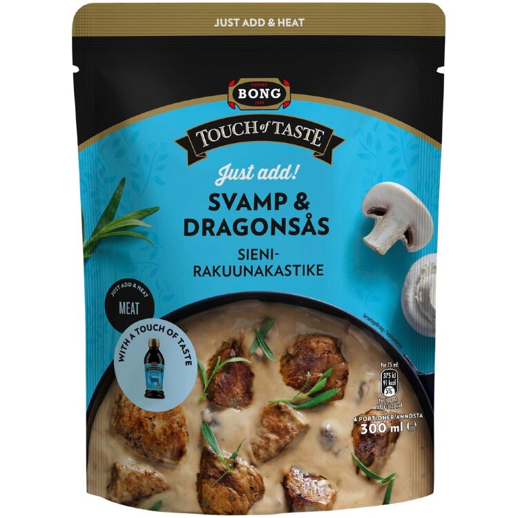 Bong Touch Of Taste Just Add Mushroom-Tarragon Sauce 300 Ml