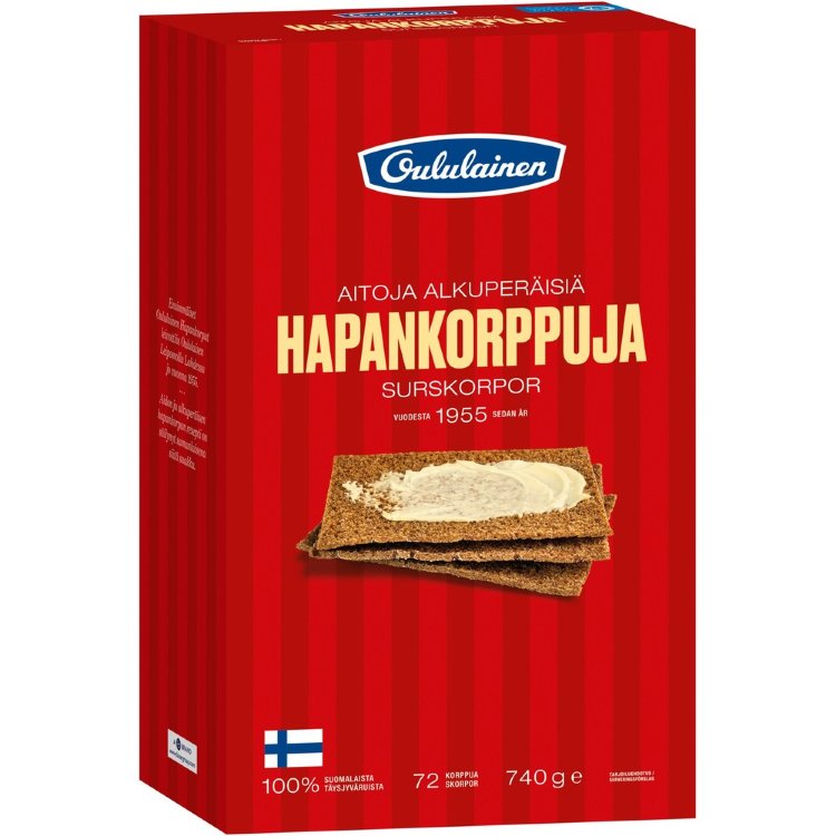 Oululainen Crispbreads 740g