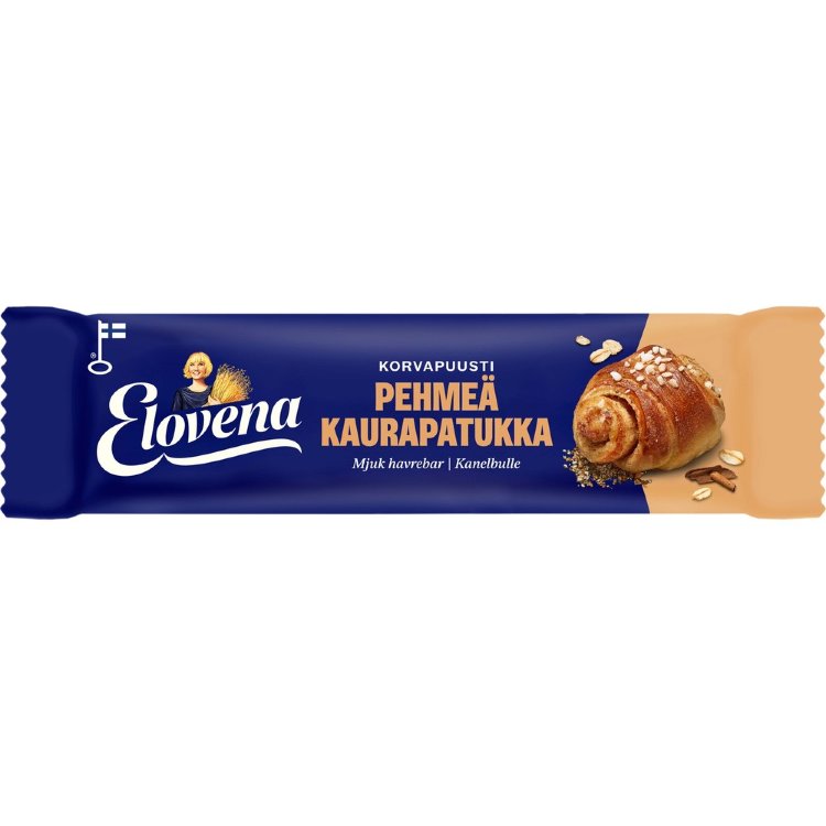 Elovena 30g Soft Oat Bar with Cinnamon Roll Flavor