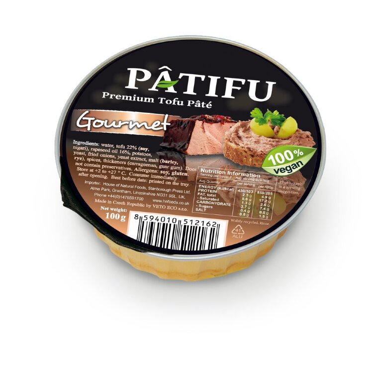 PÂTIFU tofupatee gourmet 100g