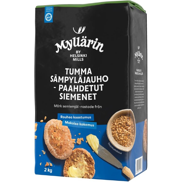 Mylläri's Dark Roll Flour - Roasted Seeds 2 kg