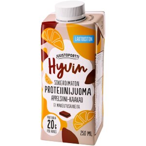 Juustoportti Well Protein Drink 250 ml Orange-Cocoa Lactose Free