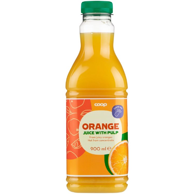 Coop Orange Juice 900 ml